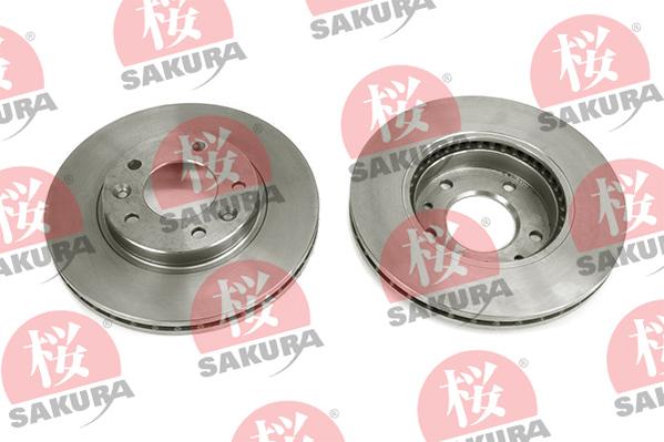 SAKURA 604-03-8871 - Тормозной диск autospares.lv