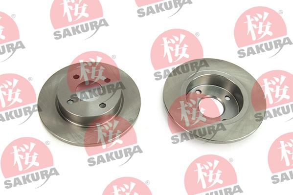 SAKURA 604-10-4060 - Тормозной диск autospares.lv