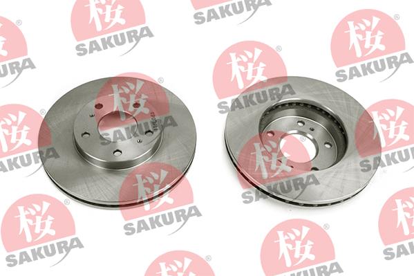 SAKURA 604-10-4146 - Тормозной диск autospares.lv