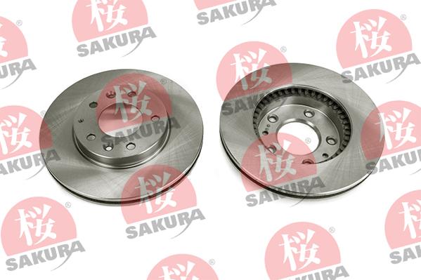 SAKURA 604-30-3515 - Тормозной диск autospares.lv