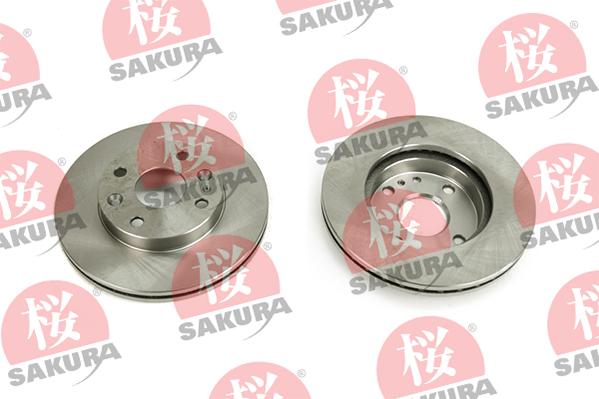 SAKURA 604-30-3585 - Тормозной диск autospares.lv