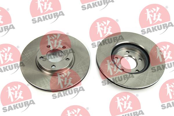 SAKURA 604-30-3691 - Тормозной диск autospares.lv