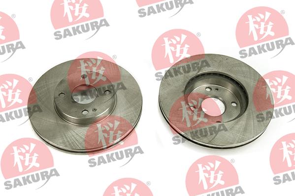 SAKURA 604-30-3632 - Тормозной диск autospares.lv