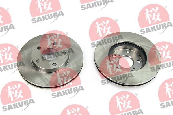 SAKURA 604-20-3920 - Тормозной диск autospares.lv