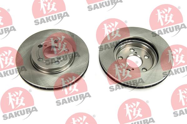 SAKURA 604-20-3845 - Тормозной диск autospares.lv