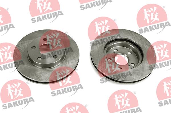 SAKURA 604-20-3840 - Тормозной диск autospares.lv