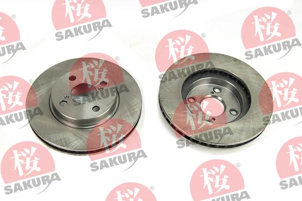 SAKURA 604-20-3859 - Тормозной диск autospares.lv