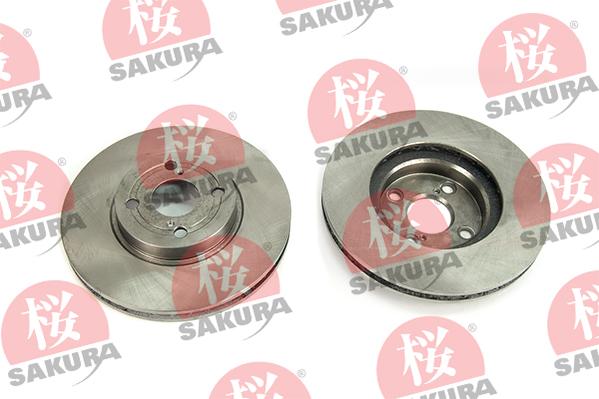 SAKURA 604-20-3854 - Тормозной диск autospares.lv