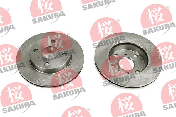 SAKURA 604-20-3860 - Тормозной диск autospares.lv