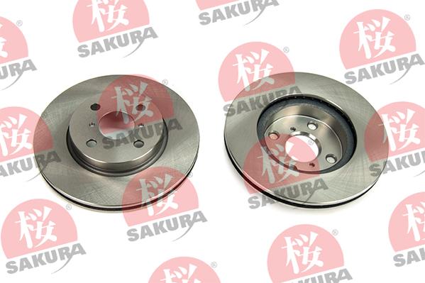 SAKURA 604-20-3867 - Тормозной диск autospares.lv