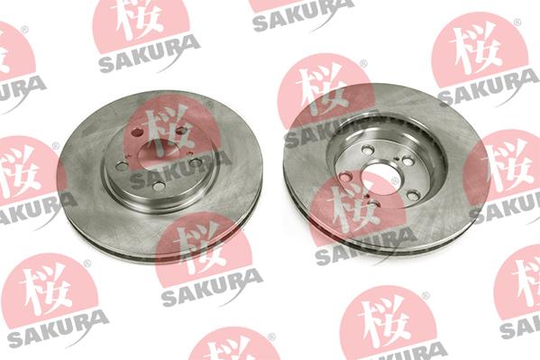 SAKURA 604-20-3872 - Тормозной диск autospares.lv