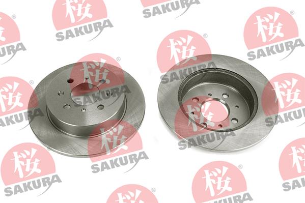 SAKURA 605-40-6602 - Тормозной диск autospares.lv