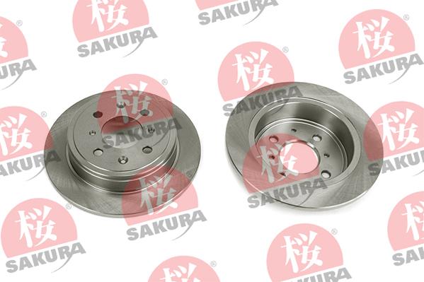 SAKURA 605-40-6635 - Тормозной диск autospares.lv