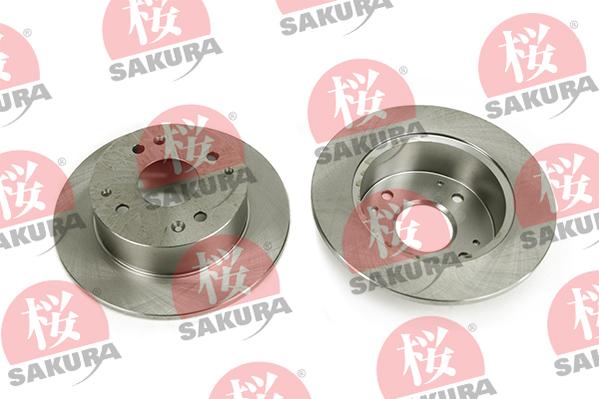SAKURA 605-40-6625 - Тормозной диск autospares.lv