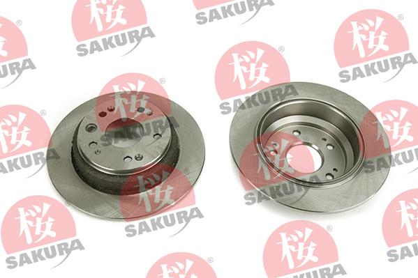 SAKURA 605-40-6626 - Тормозной диск autospares.lv