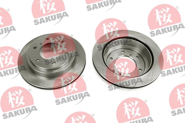 SAKURA 605-50-4205 - Тормозной диск autospares.lv