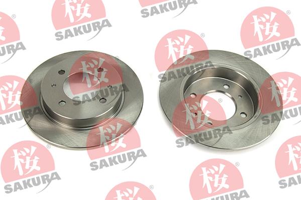 SAKURA 605-05-4611 - Тормозной диск autospares.lv