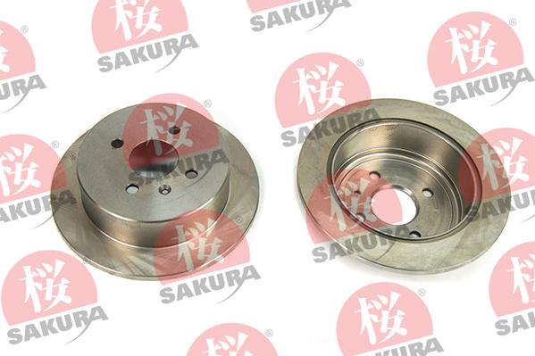 SAKURA 605-00-8315 - Тормозной диск autospares.lv