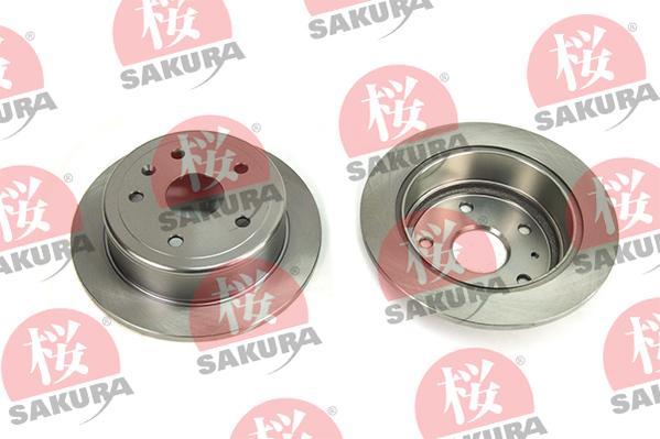 SAKURA 605-00-8335 - Тормозной диск autospares.lv