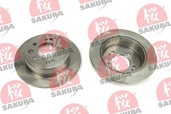 SAKURA 605-03-8822 - Тормозной диск autospares.lv