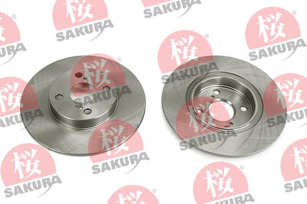 SAKURA 605-20-3710 - Тормозной диск autospares.lv