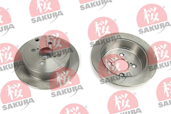 SAKURA 605-20-3712 - Тормозной диск autospares.lv