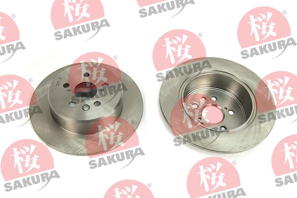 SAKURA 605-20-3722 - Тормозной диск autospares.lv