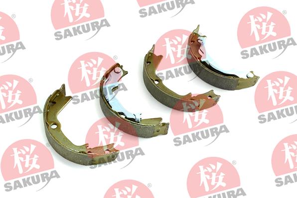 SAKURA 602-05-4680 - Комплект тормозов, ручник, парковка autospares.lv