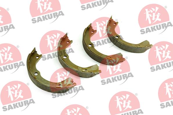 SAKURA 602-05-4622 - Комплект тормозов, ручник, парковка autospares.lv