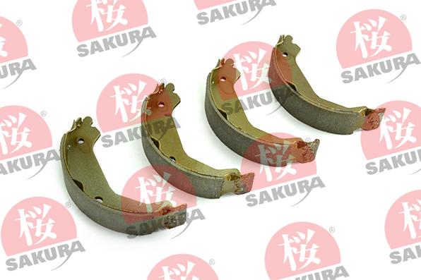 SAKURA 602-00-4605 - Комплект тормозов, ручник, парковка autospares.lv