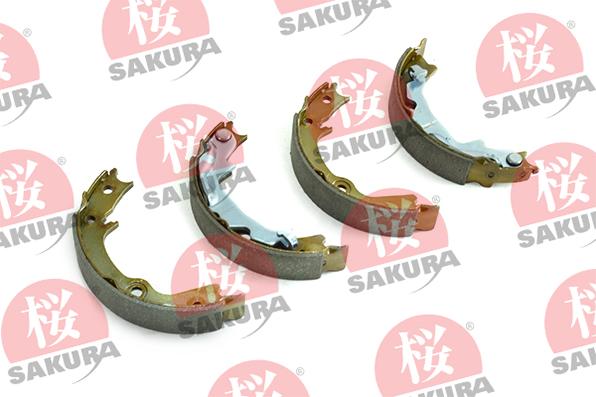 SAKURA 602-00-4601 - Комплект тормозов, ручник, парковка autospares.lv