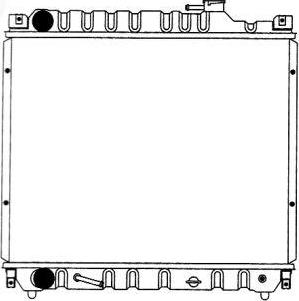 SAKURA Automotive 1081-0213 - Радиатор, охлаждение двигателя autospares.lv