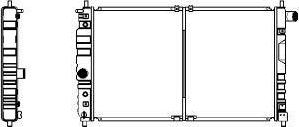 SAKURA Automotive 1140-0102 - Радиатор, охлаждение двигателя autospares.lv