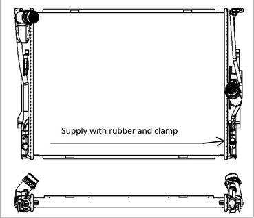 SAKURA Automotive 3011-1021 - Радиатор, охлаждение двигателя autospares.lv