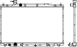 SAKURA Automotive 3211-8524 - Радиатор, охлаждение двигателя autospares.lv