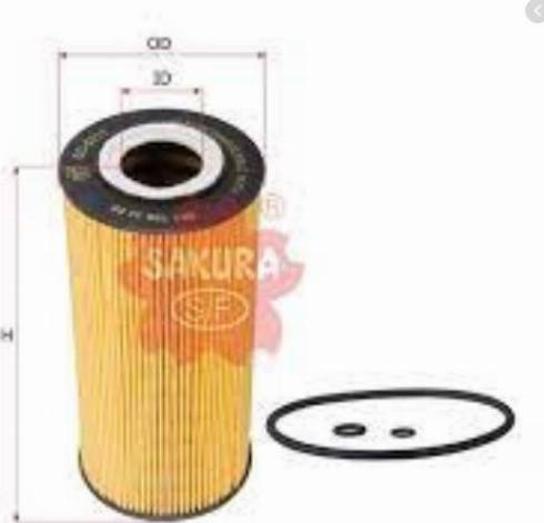 SAKURA Automotive EO-5311 - Масляный фильтр autospares.lv
