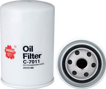 Sakura Filters AU C-7011 - Масляный фильтр autospares.lv