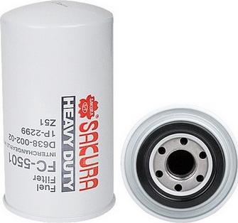 Sakura Filters AU FC-5501 - Топливный фильтр autospares.lv