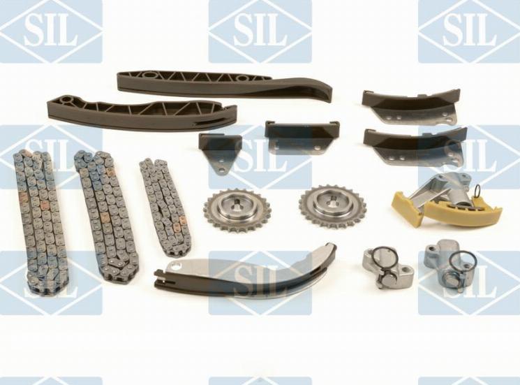 Saleri SIL CK5101 - Комплект цепи привода распредвала autospares.lv