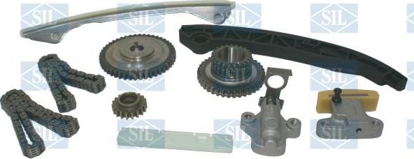 Saleri SIL CK5203 - Комплект цепи привода распредвала autospares.lv