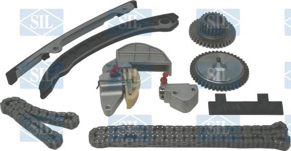 Saleri SIL CK5202 - Комплект цепи привода распредвала autospares.lv