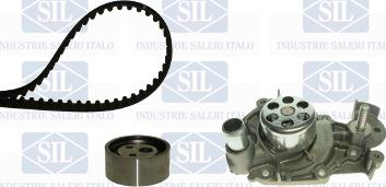 Saleri SIL K1PA1463 - Водяной насос + комплект зубчатого ремня ГРМ autospares.lv