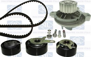 Saleri SIL K1PA1002A - Водяной насос + комплект зубчатого ремня ГРМ autospares.lv