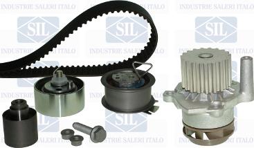 Saleri SIL K1PA1354A - Водяной насос + комплект зубчатого ремня ГРМ autospares.lv
