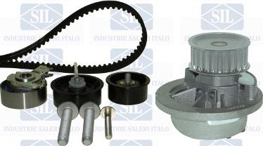 Saleri SIL K1PA1216 - Водяной насос + комплект зубчатого ремня ГРМ autospares.lv