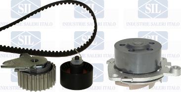 Saleri SIL K1PA861 - Водяной насос + комплект зубчатого ремня ГРМ autospares.lv