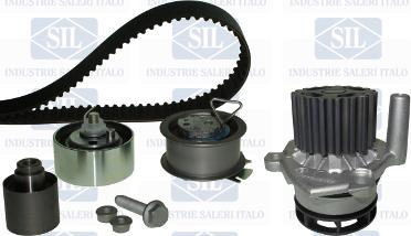 Saleri SIL K2PA1048A - Водяной насос + комплект зубчатого ремня ГРМ autospares.lv