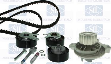 Saleri SIL K2PA1002A - Водяной насос + комплект зубчатого ремня ГРМ autospares.lv