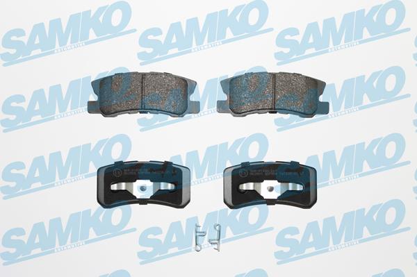 Samko 5SP954 - Тормозные колодки, дисковые, комплект autospares.lv