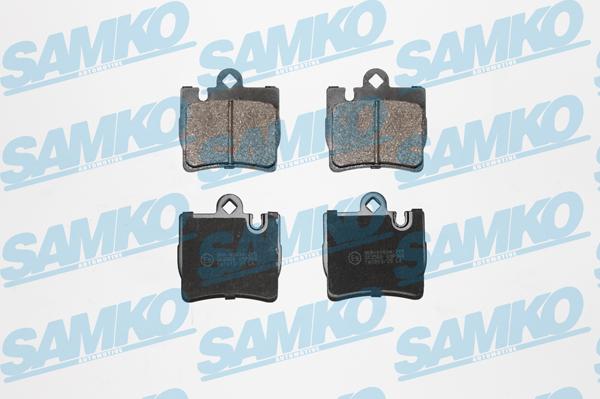 Samko 5SP900 - Тормозные колодки, дисковые, комплект autospares.lv